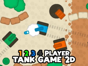 1 2 3 4 Player Tank Game 2D - Play Free Online HTML5 Browser Game on TapToRun