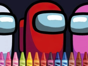 4GameGround - Among Us Coloring - Play Free Online HTML5 Browser Game on TapToRun