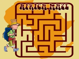 Africa Maze - Play Free Puzzle Browser Game Online Instantly