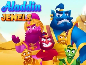Aladdin Jewels - Play Free Online HTML5 Browser Game on TapToRun