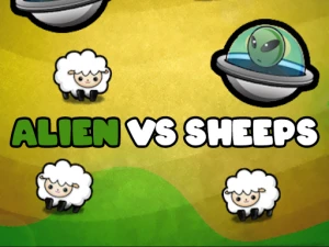 Alien Vs Sheep - Play Free Online HTML5 Browser Game on TapToRun