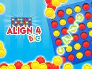 Align 4 BIG - Play Free Puzzle Browser Game Online Instantly