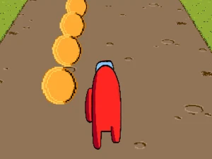 Among Golden Run 3D - Play Free Online HTML5 Browser Game on TapToRun