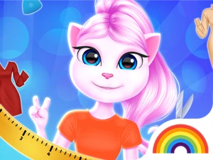 Angela Design With Me Winter Sweater - Play Free Girls Browser Game Online Instantly