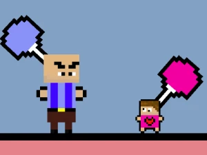 Angry Dad Cute Baby - Play Free Adventure Browser Game Online Instantly