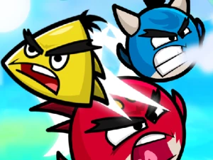 Angry Heroes Birds - Play Free Arcade Browser Game Online Instantly