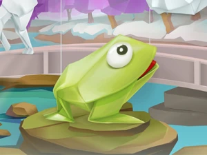 Animal Origami Coloring - Play Free Puzzle Browser Game Online Instantly