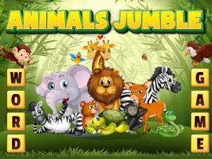 Animals Jumble - Play Free Puzzle Browser Game Online Instantly