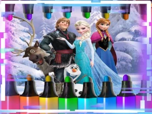 Anna Frozen Match 3 Book - Play Free Online HTML5 Browser Game on TapToRun