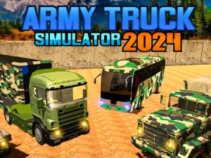 Army Truck Simulator 2024 - Play Free Racing Browser Game Online Instantly