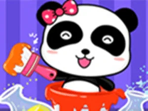 Baby Panda Color Mixing Studio - Play Free Online HTML5 Browser Game on TapToRun