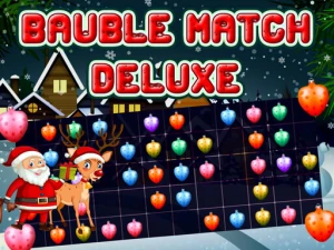 Bauble Match Deluxe - Play Free Online HTML5 Browser Game on TapToRun