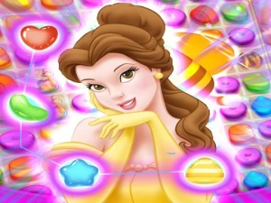 Belle Princess Match 3 Puzzle - Play Free Online HTML5 Browser Game on TapToRun