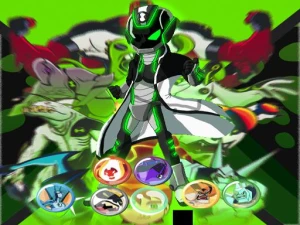 Ben 10 Halloween Bubble Shoot - Play Free Online HTML5 Browser Game on TapToRun