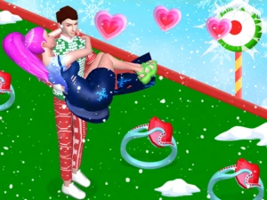 Bestie Breakup Run Christmas Love - Play Free Racing Browser Game Online Instantly