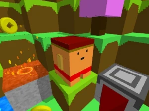 Blocky Rush Downhill - Play Free Online HTML5 Browser Game on TapToRun