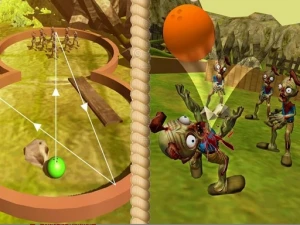 Bowling Zombie Hit - Play Free Online HTML5 Browser Game on TapToRun