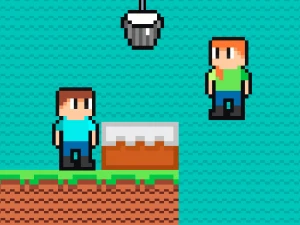 Brothers are making a cake - Play Free Online HTML5 Browser Game on TapToRun