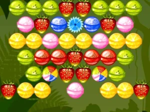 Bubble Shooter Fruits Candies - Play Free Girls Browser Game Online Instantly