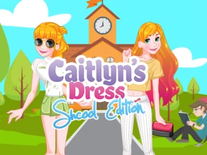 Caitlyn Dress Up : School Edition - Play Free Online HTML5 Browser Game on TapToRun