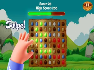 Candy Crush Eggs Blast Game: Eggs Link Puzzle - Play Free Online HTML5 Browser Game on TapToRun