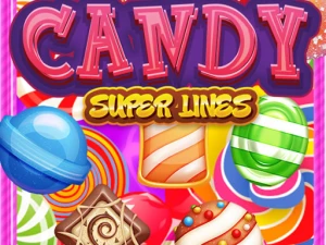 Candy Super Lines - Play Free Puzzle Browser Game Online Instantly