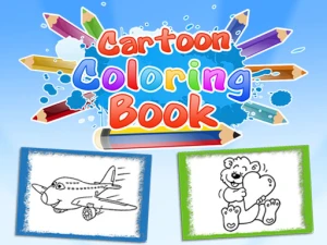 Cartoon Coloring Book Game - Play Free Online HTML5 Browser Game on TapToRun