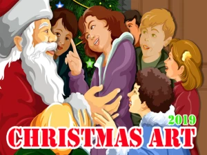 Christmas Art 2019 Puzzle - Play Free Online HTML5 Browser Game on TapToRun