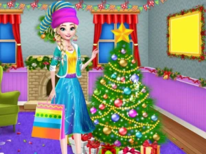 CHRISTMAS TREE DECORATION AND DRESS UP - Play Free Girls Browser Game Online Instantly