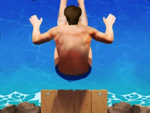 Cliff Diving 3D - Play Free Sports Browser Game Online Instantly