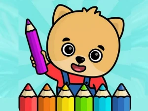 Coloring book - games for kids - Play Free Puzzle Browser Game Online Instantly