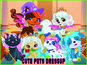 Cute Pets Summer Dress Up - Play Free Girls Browser Game Online Instantly