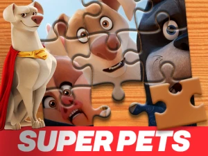 DC League of Super Pets Jigsaw Puzzle - Play Free Puzzle Browser Game Online Instantly