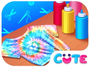 Design With Me Cute Tie Dye Tops - Play Free Girls Browser Game Online Instantly