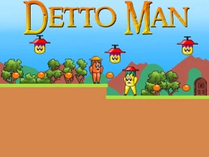 Detto Man - Play Free Arcade Browser Game Online Instantly