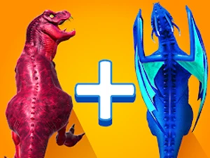 Dinosaur Merge Master Battle - Play Free Arcade Browser Game Online Instantly