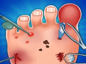 Doctor Foot Kids - Play Free Girls Browser Game Online Instantly