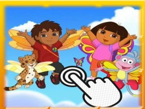 Dora the Explorer Clicker GAme - Play Free Online HTML5 Browser Game on TapToRun