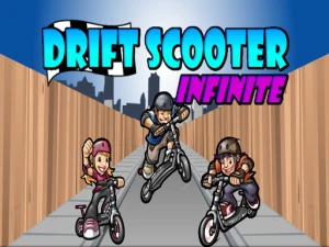Drift Scooter - Infinite - Play Free Racing Browser Game Online Instantly