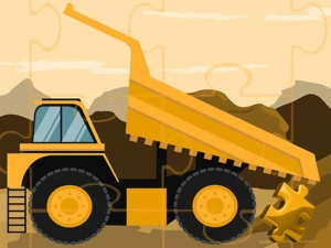 Dump Trucks Jigsaw - Play Free Online HTML5 Browser Game on TapToRun