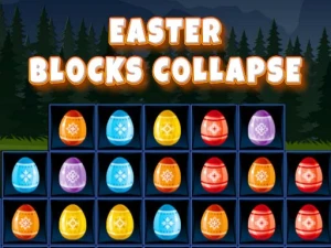 Easter Blocks Collapse - Play Free Online HTML5 Browser Game on TapToRun