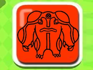 Easy Kids Coloring Ben 10 - Play Free Online HTML5 Browser Game on TapToRun