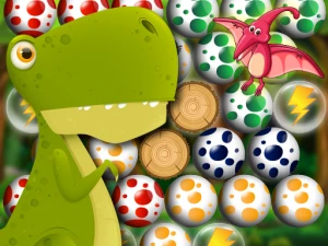 Egg Shooter Bubble Dinosaur - Play Free Online HTML5 Browser Game on TapToRun