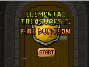 Elemental Treasures 1: The Fire Dungeon - Play Free Puzzle Browser Game Online Instantly