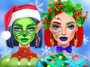 Ellie Christmas Makeup - Play Free Girls Browser Game Online Instantly