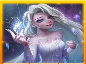 Elsa Frozen Jigsaw Puzzle - Play Free Online HTML5 Browser Game on TapToRun