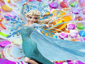 Elsa | Frozen Match 3 Puzzle - Play Free Online HTML5 Browser Game on TapToRun