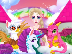Elsa Magic Zoo - Play Free Girls Browser Game Online Instantly