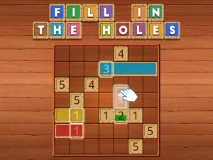 Fill In the holes - Play Free Puzzle Browser Game Online Instantly