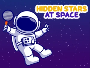Find Hidden Stars at Space - Play Free Puzzle Browser Game Online Instantly